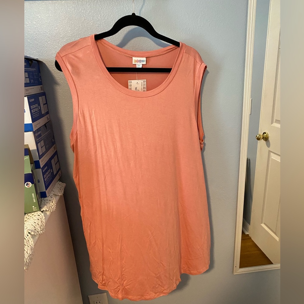 Brand New 2XL Cocoa Tank by LulaRoe